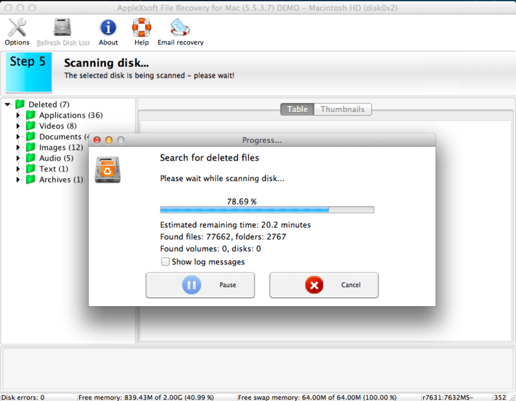 applexsoft file recovery